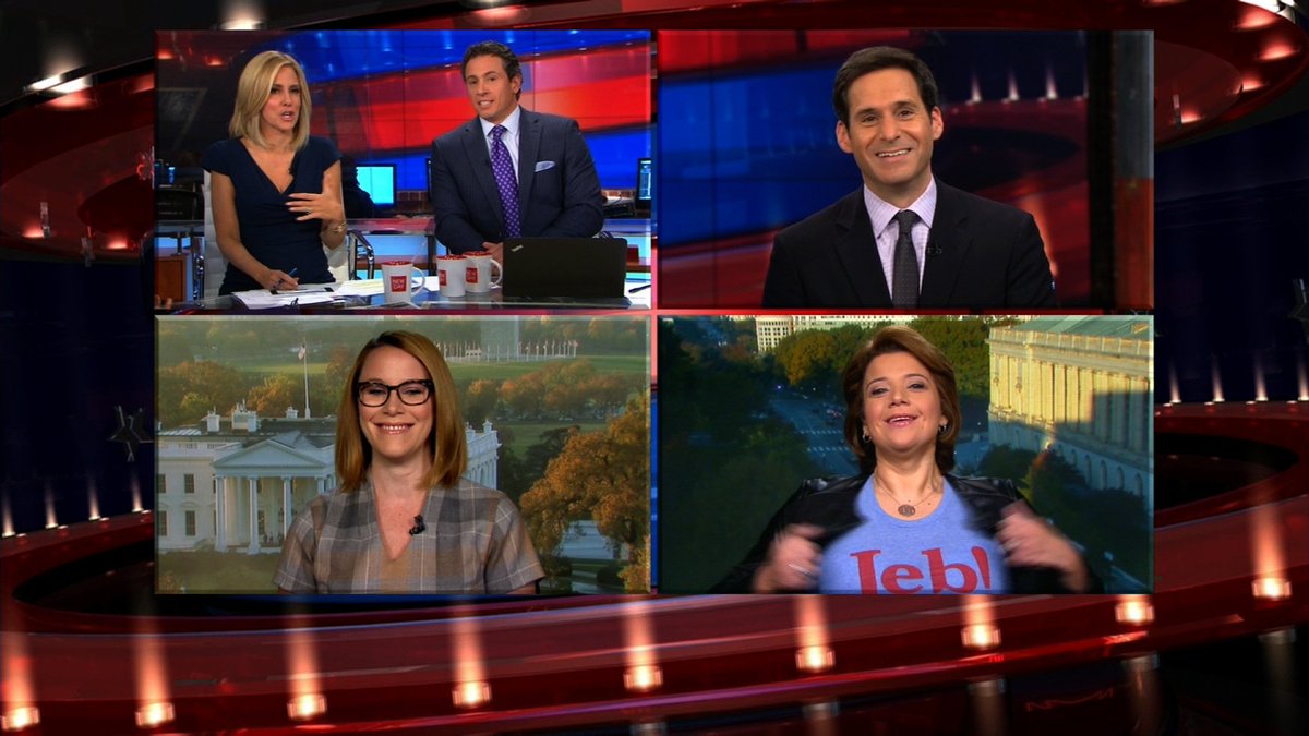 ChrisCuomo's tweet photo. .@ananavarro still believes "in a man called Jeb," but admits he can't debate: "he's got every other part down pat!" https://t.co/r0UgPJgr0p