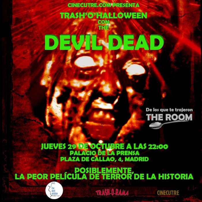 verydiferente's tweet photo. #DevilDead, la peor película de terror de la historia en @callaocitylight @cinecutre https://t.co/vL4owLXMsw https://t.co/pRDnloF38H