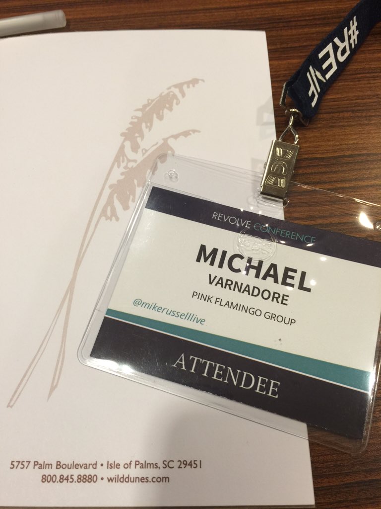 ServiceFirstCHS's tweet photo. Almost ready for @docwaller to take the the stage at #revolveconf https://t.co/vnuecBSvOA