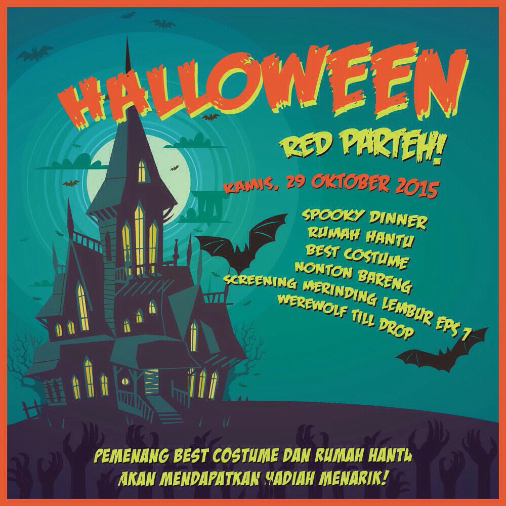 REDComm_ID's tweet photo. It's on now! #redhalloweenparty https://t.co/S6fjPSV3KD