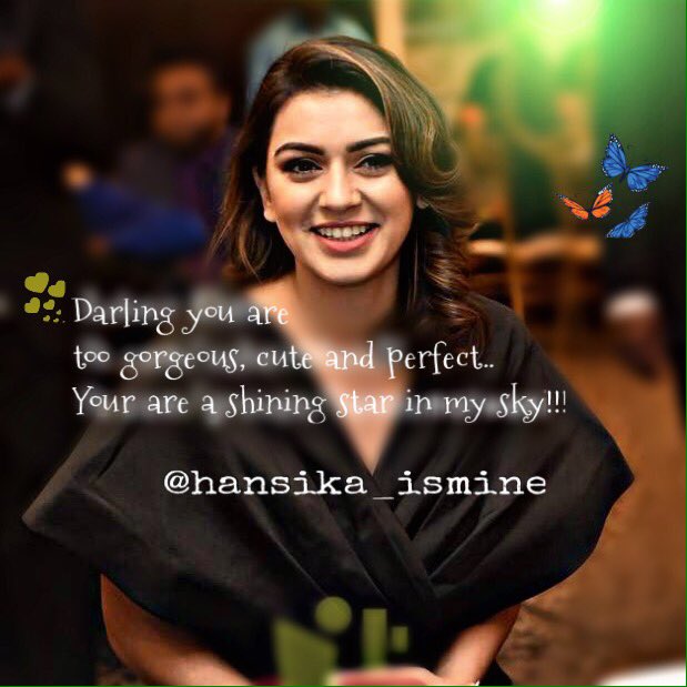 Hansika_ismine's tweet photo. Darling you are too cute and perfect 😍 I totally admire you in every single way 💕@ihansika you're my shining star 🌟🎉 https://t.co/bzPzQFqjRi