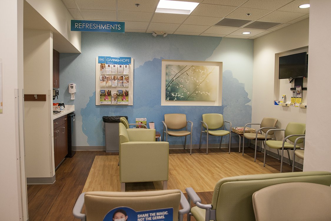 PerryCincy's tweet photo. Isn't it amazing that you can go from a parking garage to this beautiful @OHC_CancerCare facility? #contracting https://t.co/2wc1BPxJs6