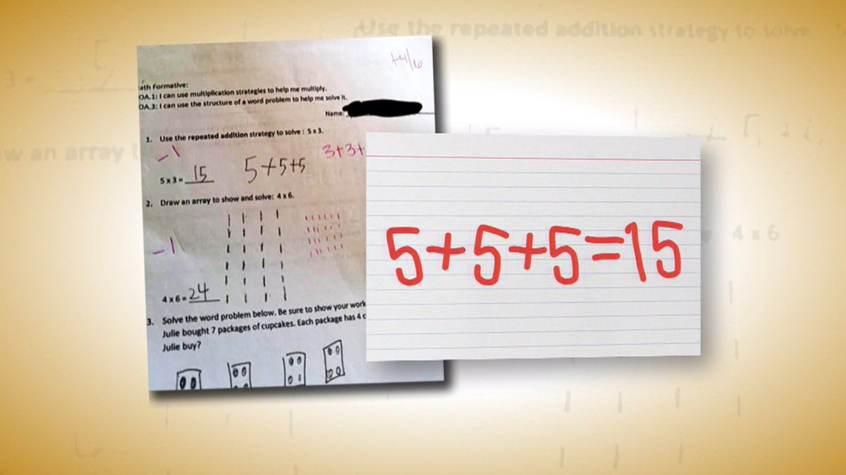 TODAYshow's tweet photo. Common Core math problems go viral, reigniting debate over standards https://t.co/82GcrGsoeo https://t.co/InO6ebySlC