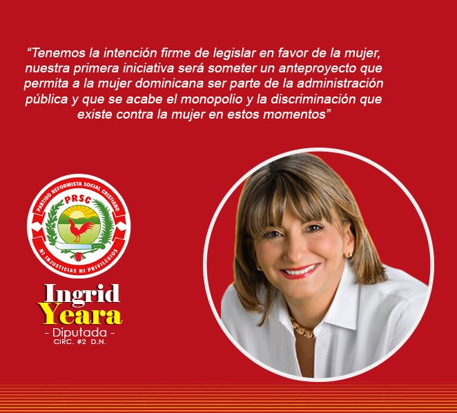 ingrid_yeara's tweet photo. Voy a trabajar para el bienestar de la Circ.2 del DN! La Mujer,la Juventud y por los Niños que son nuestro futuro! https://t.co/Z7FNshVIcG