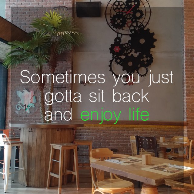 Enjoy life! #fosilkarakoy