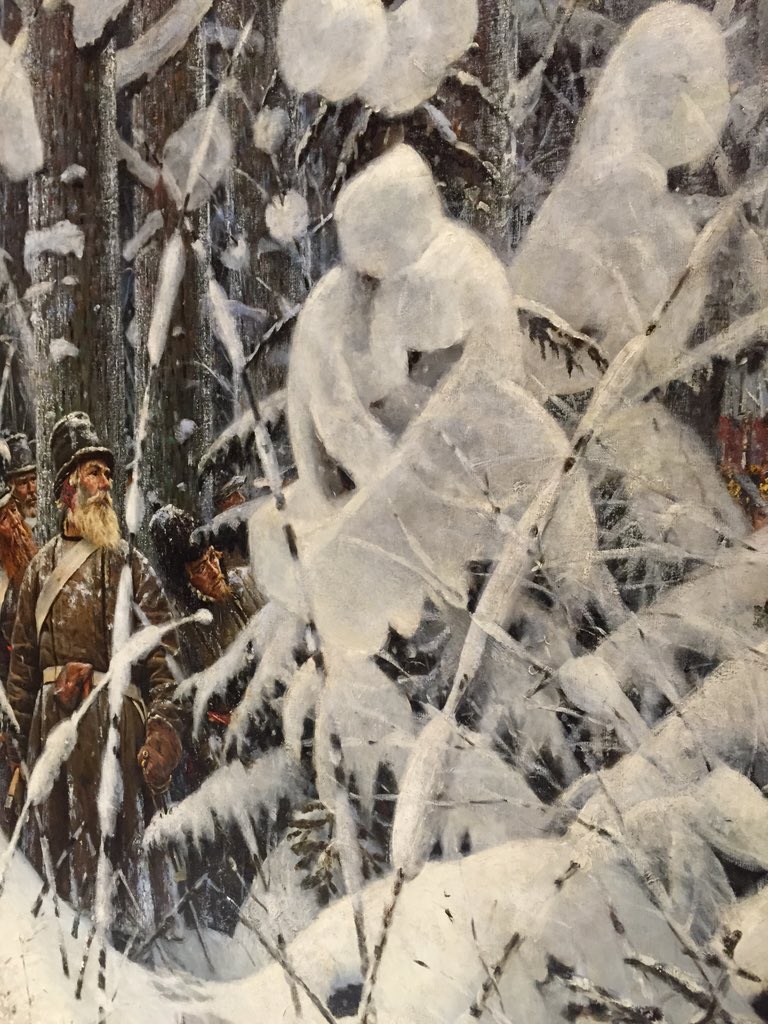 В. Верещагин. Не замай! - дай подойти, часть триптиха "Старый партизан", 1887-1895 #твиттерэкскурсия