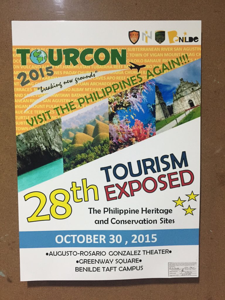 TRIPofficial's tweet photo. See you all tomorrow! #TOURCON2015 #28thTourismExposed https://t.co/LBUWWbSl03