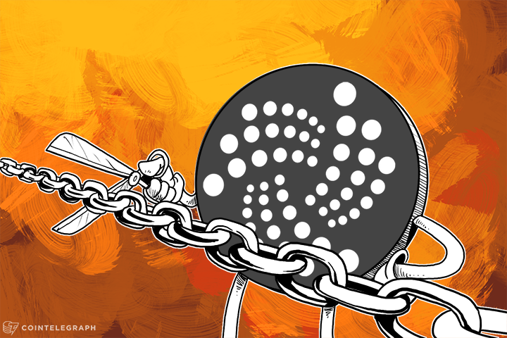 Cointelegraph's tweet photo. IOTA: A Blockchain-less *GASP* Token for The Internet of Things https://t.co/4i5obPVBhG https://t.co/g4xtZgAfLA