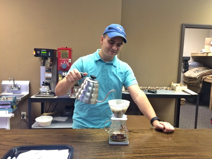 axioscharlotte's tweet photo. One couple wants to improve their west Charlotte neighborhood one cup of coffee at a time https://t.co/0r4wmi881h https://t.co/Bl24RO1wVU