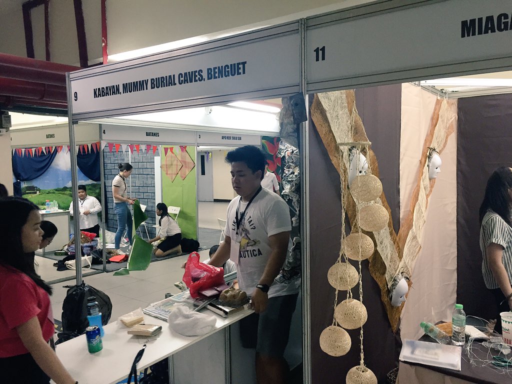 TRIPofficial's tweet photo. Booth set-up for the #28thTourismExposed https://t.co/ueKm3wmpog