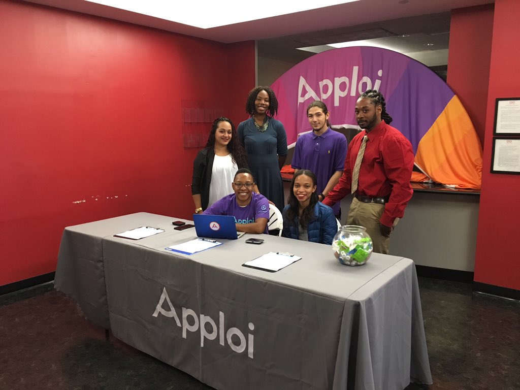 BenFLewis's tweet photo. #apploijobs getting ready to help find people jobs! #apploi https://t.co/0i7GLsJvpX