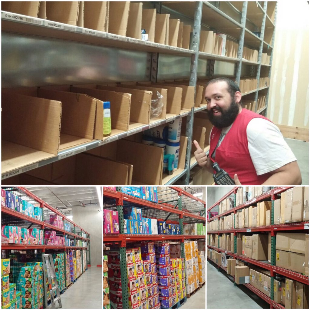 Filling the floor and getting Backroom organized! This team is simply amazing!
#OnlyInBrea <a href="/CN_Meyers/">Christopher Meyers</a> <a href="/bigdh42/">Dustin Hamilton</a>