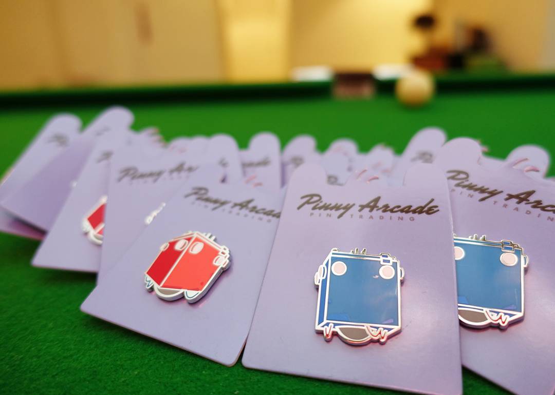 smgstudio's tweet photo. You want the pins? You can't handle the pins... Unless you give us $15 or win them daily #paxaus #pinnyarcade https://t.co/6kkzxEOjUm