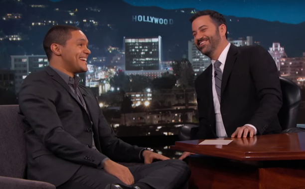 EW's tweet photo. Trevor Noah says Google saved him from being deported: https://t.co/5ztGv6hhVm https://t.co/pzTGAAXckQ