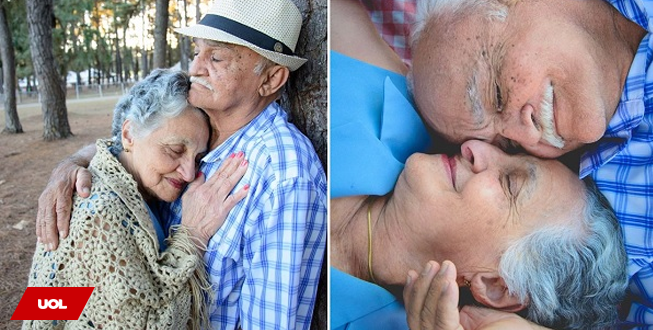 Casados há 60 anos, idosos fazem ensaio romântico e viralizam na web bit.ly/1MvDmKM