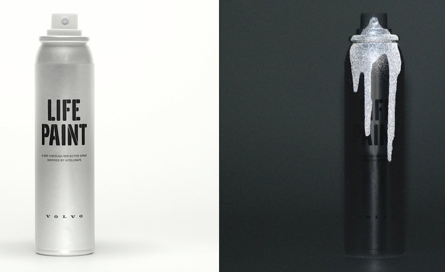 CreativeReview's tweet photo. More than a PR stunt: Volvo LifePaint now on sale via dealerships https://t.co/aoe87DTDTT https://t.co/p4zSQsNYWX
