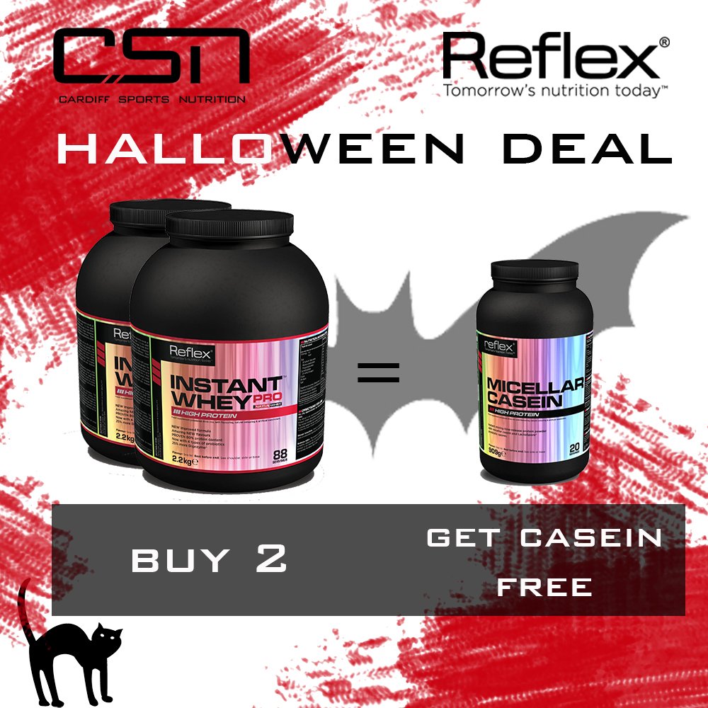 Freaky Freebie Friday at #TeamCSN, grab a #Halloween deal on <a href="/ReflexNutrition/">Reflex Nutrition</a> tomorrow &amp; Sat in store only #winning