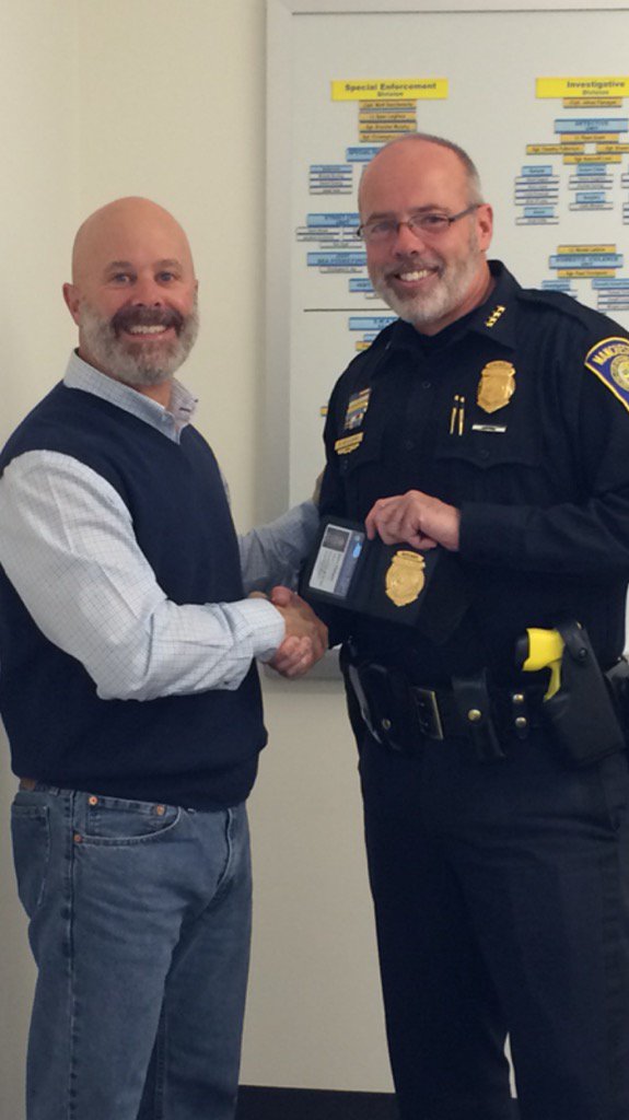 Farewell and Congratulations to Captain James Flanagan. Retiring after 25 years of policing! <a href="/ChiefWillard/">Regular Mike, MBA</a>