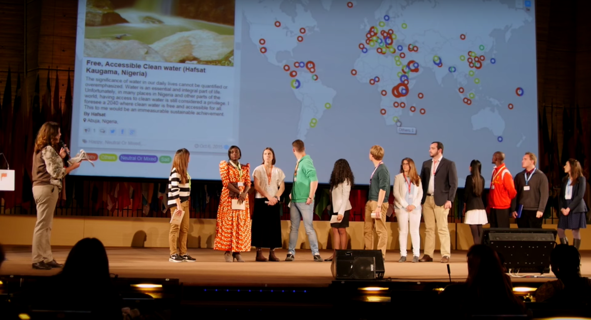 Wonderful video from Day2 <a href="/UNESCO/">UNESCO 🏛️ #Education #Sciences #Culture 🇺🇳</a> #YouthForum. <a href="/timescaping/">TIMESCAPE</a> in action from 1:16-27 min mark youtube.com/watch?v=Klcwhl…