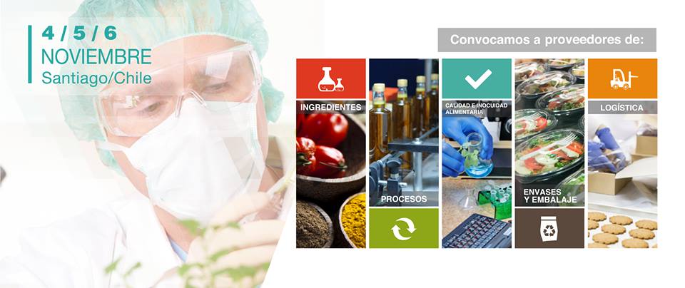 Quedan 5 días para la inauguración de <a href="/FoodProcess2015/">FoodProcess</a>. Los esperamos el próximo miércoles en Espacio Riesco.
