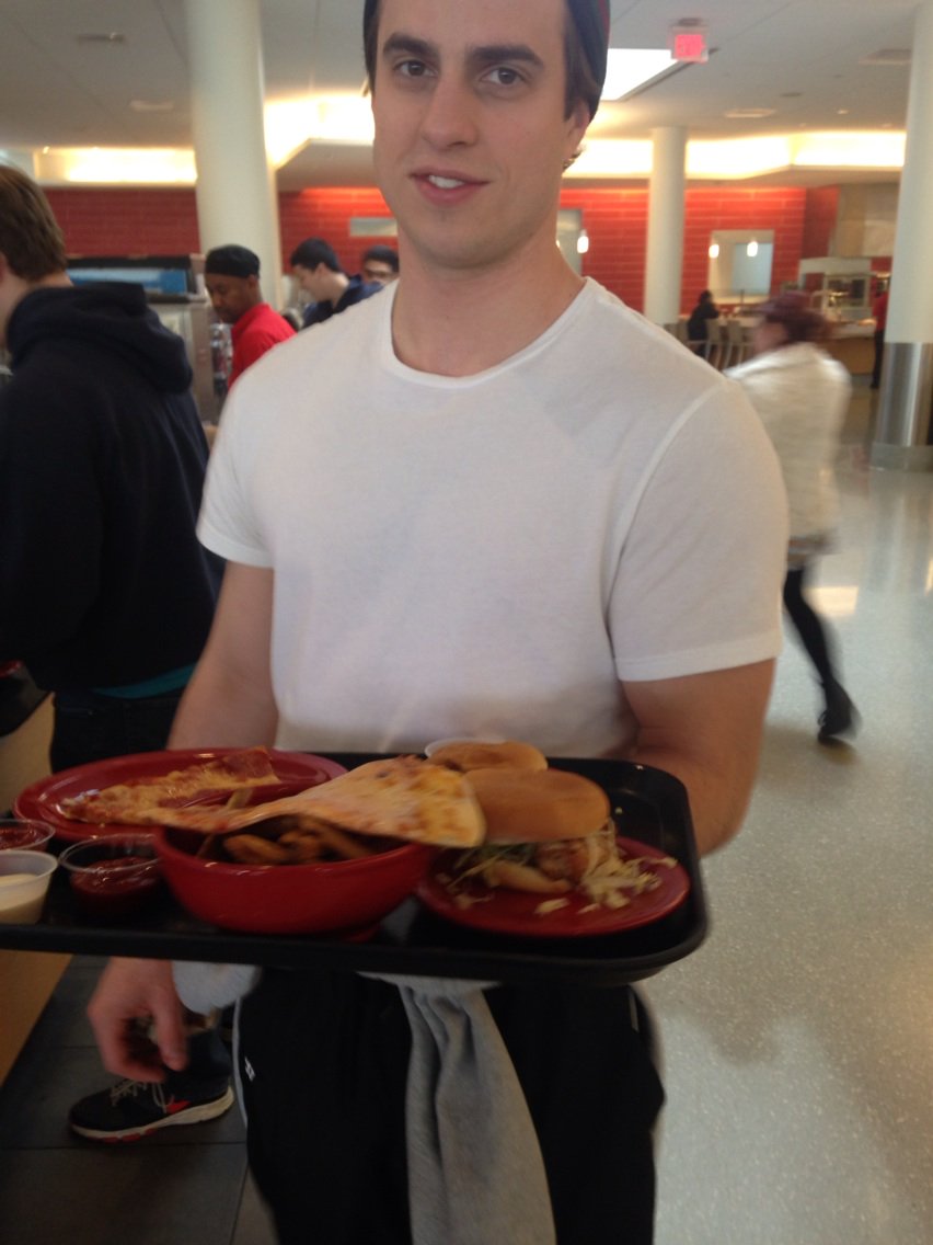mjamieson24's tweet photo. Happy birthday @DDarou4 eating pizzas not throwin em! #Dinkleman https://t.co/AnjaGtCHII