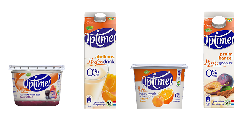 Verras uw shopper met de nieuwe herfst variaties van <a href="/Optimel/">Optimel</a>
#Optimel #Seizoen #Herfst #Lekker #Smaakbeleving
