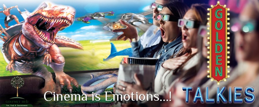 GourmetHub's tweet photo. Cinema is all about emotions..! Come &amp; Experience this at #GoldenTalkies, #Gourmethub..coming soon at #punjabibagh https://t.co/WCPTXTURcw