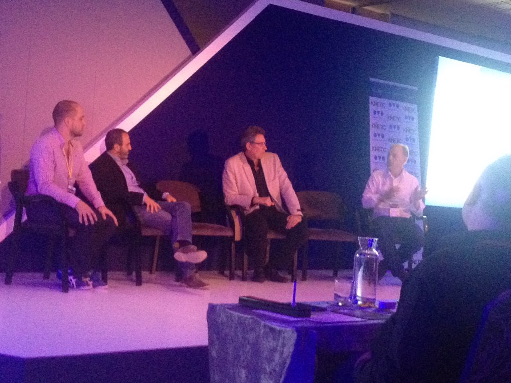 BTechShow's tweet photo. Thanks to the final panel for the #BTechShow @OutSystems @fairweather @daddysdeals @EricEdelstein geoff cohen https://t.co/dlSwLHyNzx