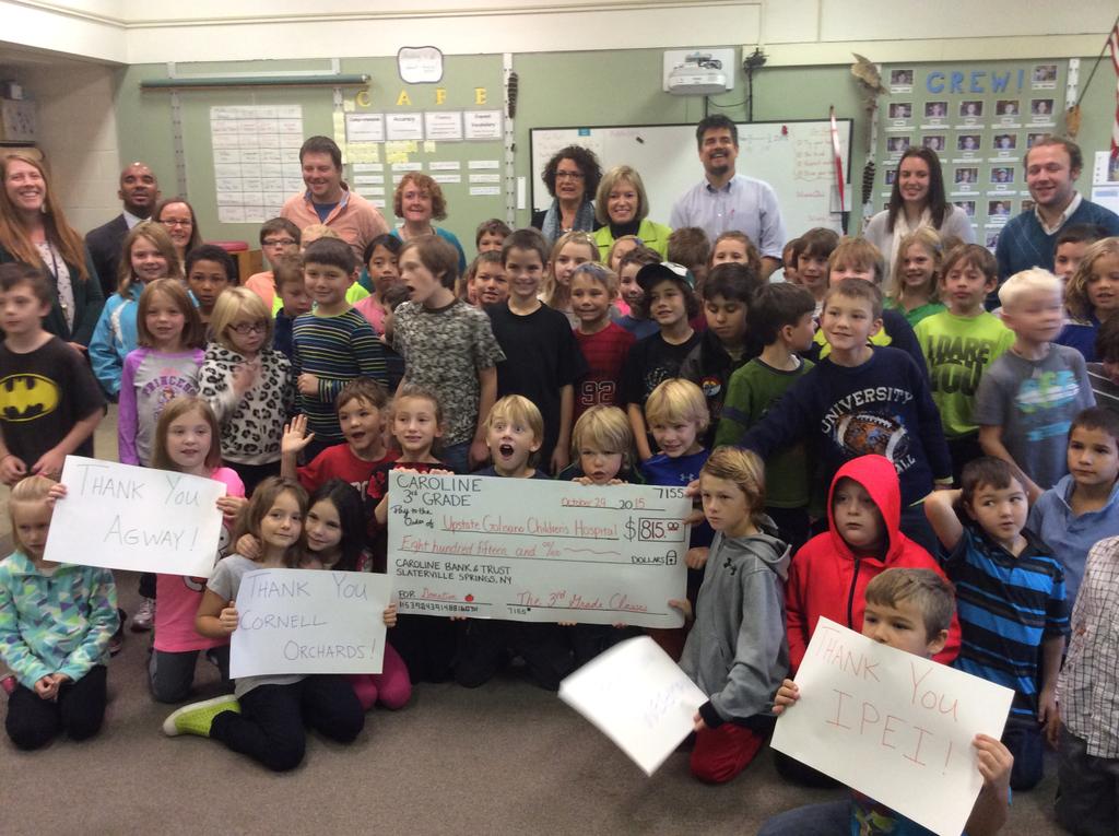 jwilkie_jen's tweet image. Caroline Third Grade crew celebrates the power of community, rich vision of kids #ipei #icsdplc