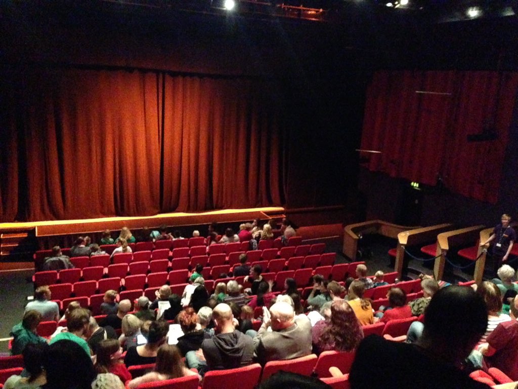 ContactMcr's tweet photo. We're taking our seats for @HerculesTheTour! #familyartsfest #cantwait #halfterm https://t.co/bQTEM8gTN3