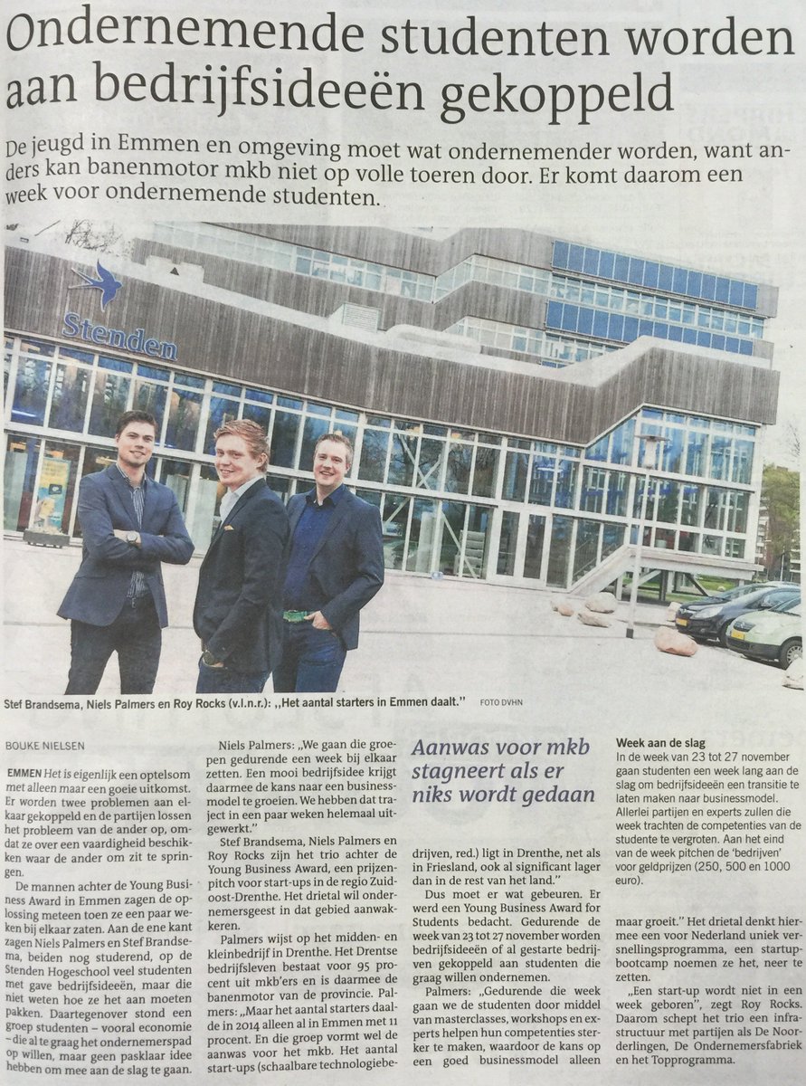 YBAnieuws's tweet photo. Een prachtig artikel over de https://t.co/ABxZPpW8Tc in het Dagblad van het Noorden! https://t.co/Zzrl01Ap8Z