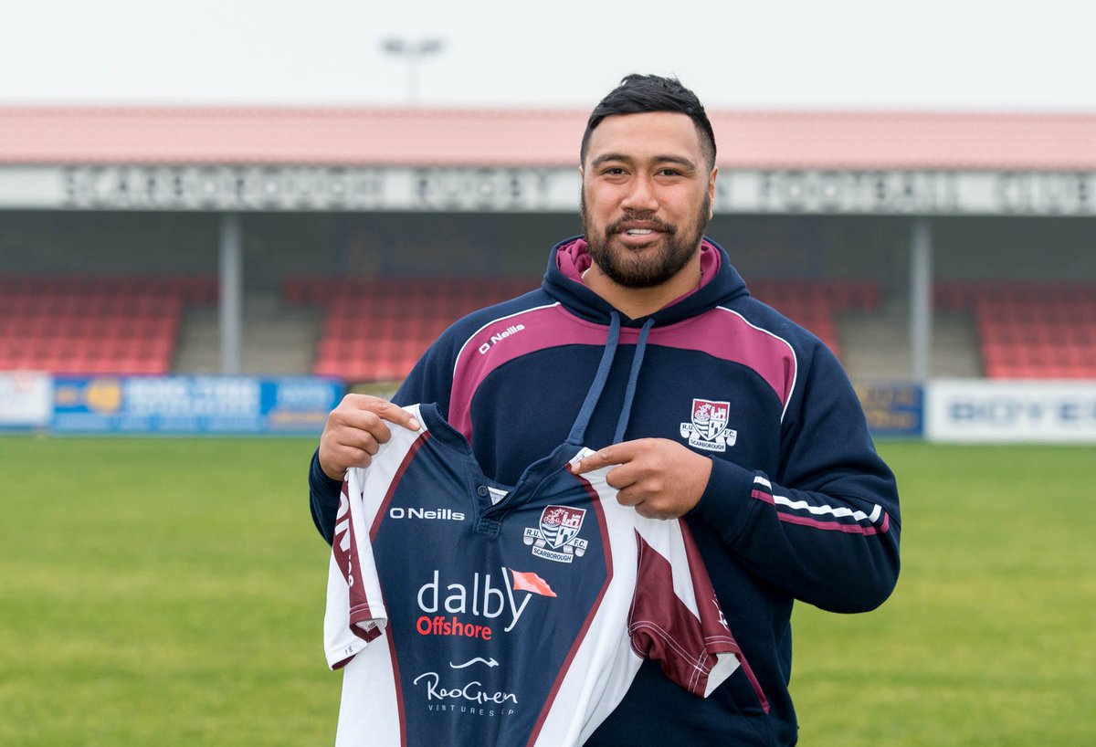 SN_Sport's tweet photo. @ScarboroughRUFC's new signing ready to bring an aggressive approach to Silver Royd

https://t.co/cqcds4Gkud https://t.co/vTtwGteywd