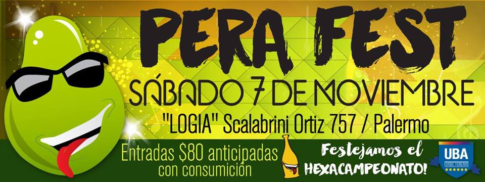 UBAFutbolFem's tweet photo. @UBAvoley Ya sabemos donde va a ser el festejo no? #PeraFest https://t.co/yCFWYShrRX