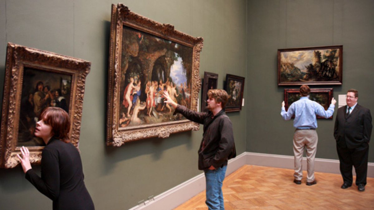 TheOnion's tweet photo. Struggling Museum Now Allowing Patrons To Touch Paintings https://t.co/9MQe35XG08 https://t.co/yVwDlkCmQR