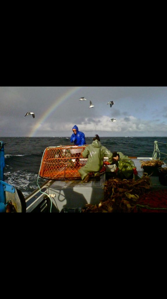 NSBluefinGirl's tweet photo. #tbt to this #potofgold fishing #snowcrab with my sister #girlswhofish #novascotia #CommercialFishing https://t.co/RxkCnBIsVr
