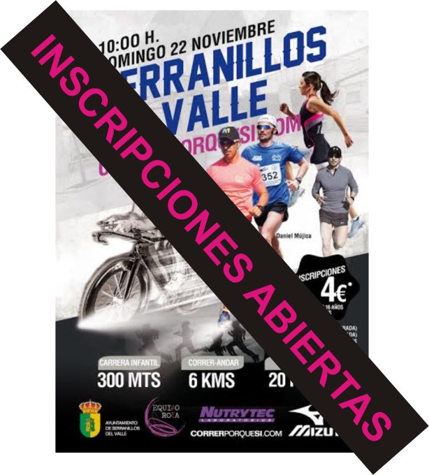 correrporquesi's tweet photo. ABRIMOS INSCRIPCIONES https://t.co/vPWjy0jrCa https://t.co/jeCsgwArE1