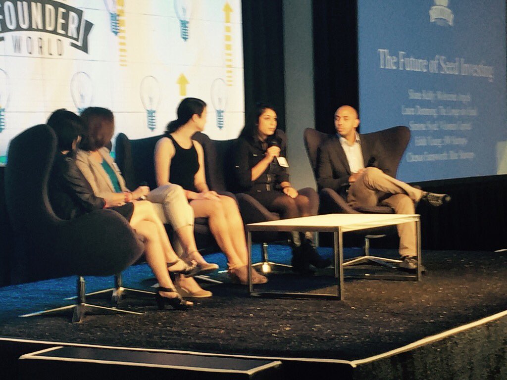 jmr_notes's tweet photo. #FW15 featuring panel of all female #seedinvestors.  Love this! #500startups #velorum #bluestartups #longevityfund https://t.co/MfG39Wzdg5