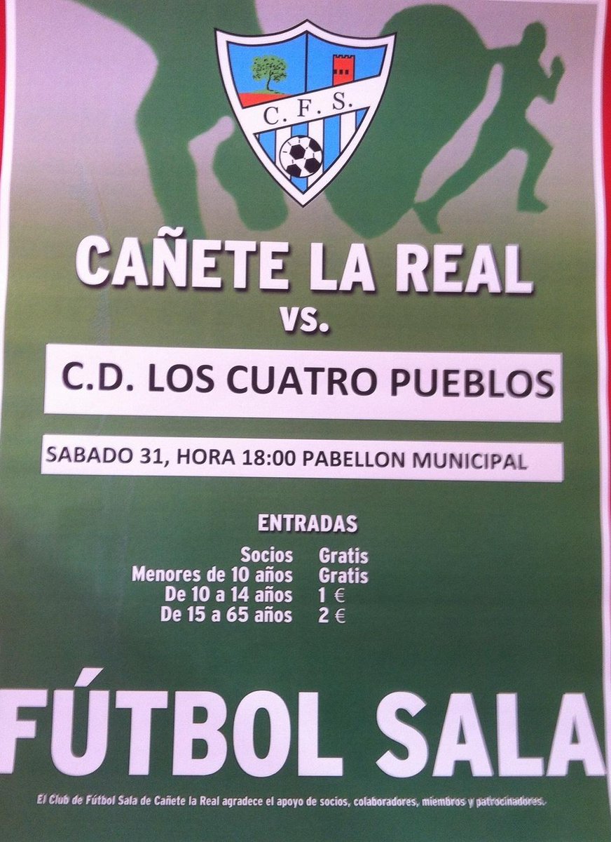 Cañete La Real FS tweet media