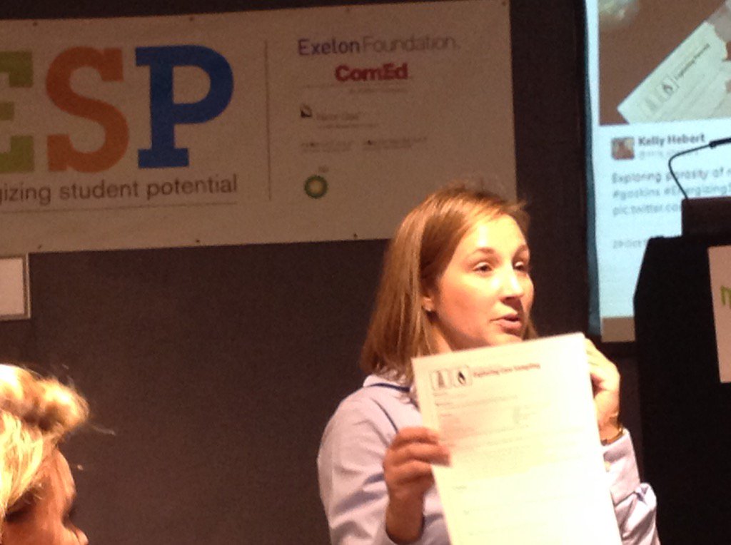 Go Emily!  You totally "rock" our Energizing Student Potential Workshop! #EnergizingSTEM