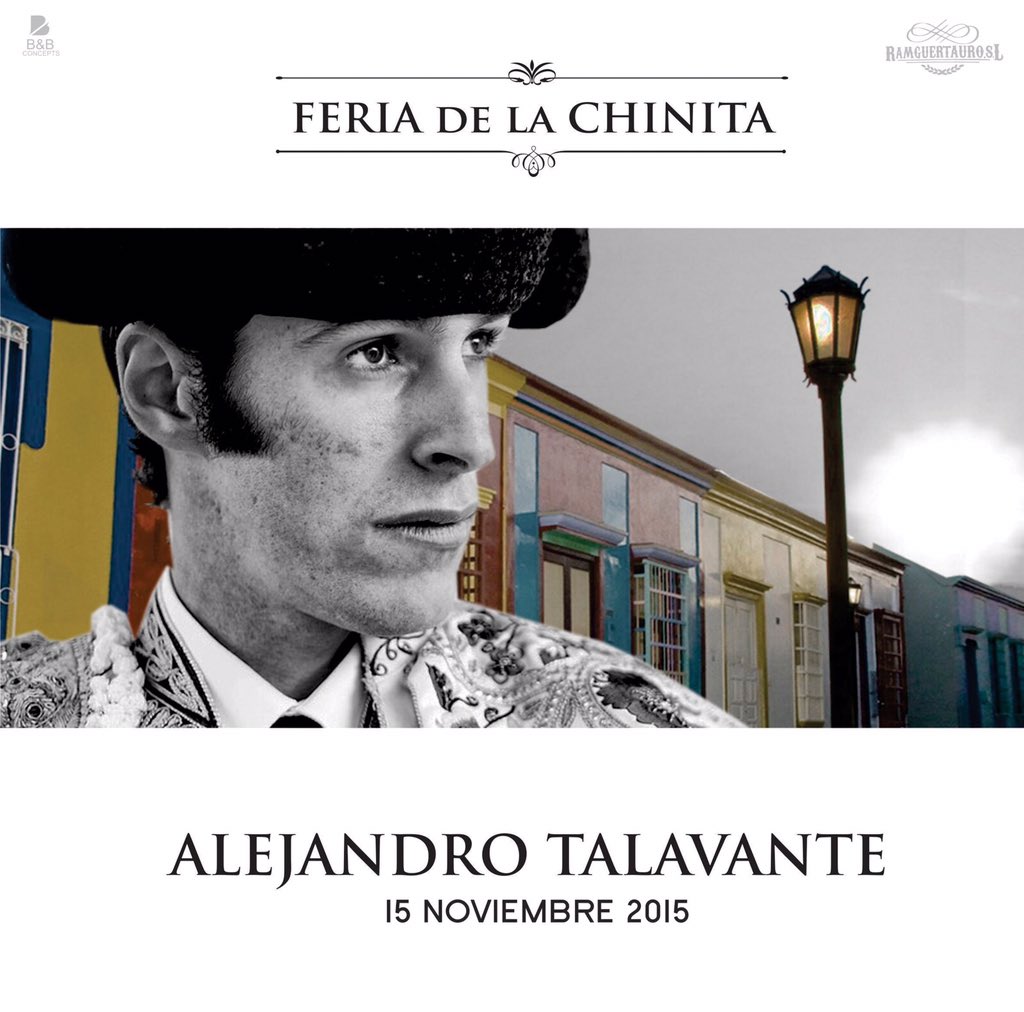 rjrmtoros's tweet photo. Domingo 15 de noviembre #feriadelachinita2015 #Maracaibo toros de Los Ramirez para Rafa Orellana;Talavante y Luque https://t.co/j0gzBcyrz2