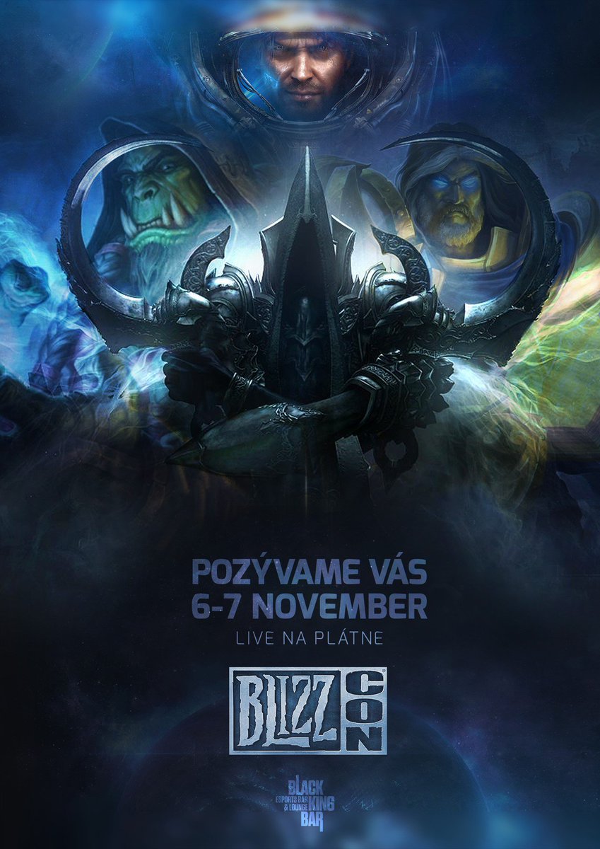 bar_bkb's tweet photo. Aj tento rok je @BlizzCon náš :) tešíme sa na to najlepšie z herného sveta https://t.co/miHAteF4M7