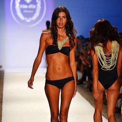 CotedOrSwim's tweet photo. Agua + Flor Collection #tbt #pearls #mbfw #runway #cotedorswim #instyle #limitededition https://t.co/kYh0NXVkh7