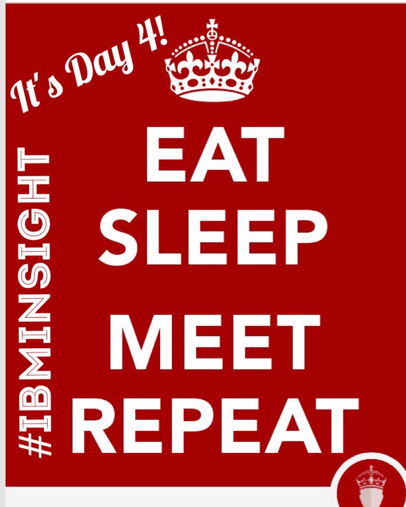 NeilCattermull's tweet photo. Wake up vegas, it's day 4 at #ibminsight Grab your coffee and  lets dance one more day! https://t.co/H2GlWB6zb2