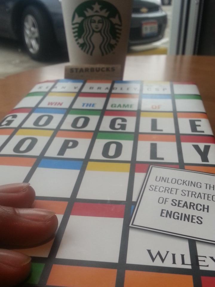 icemontgomery's tweet photo. Yup... One of those mornings! #Starbucks vs. #Googleopoly! Nice read @seanvbradley! https://t.co/EqIaGEkb3n