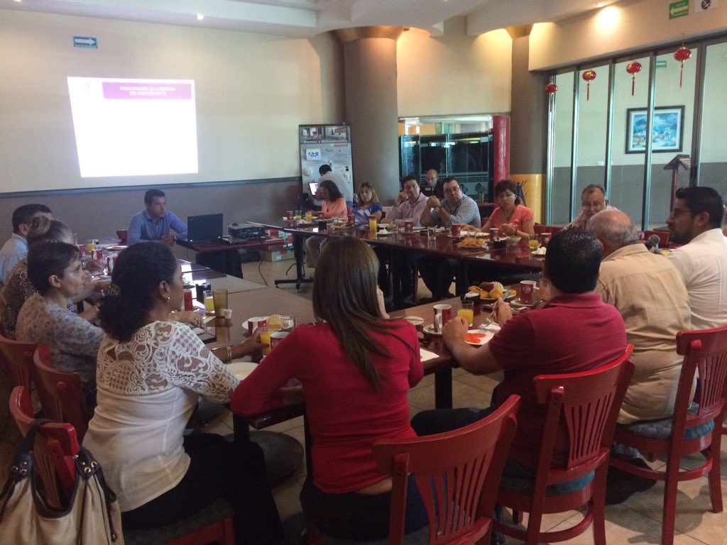 Comenzamos la reunión mensual de APS con una plática por parte de la <a href="/ProdeconMexico/">PRODECON México</a>
