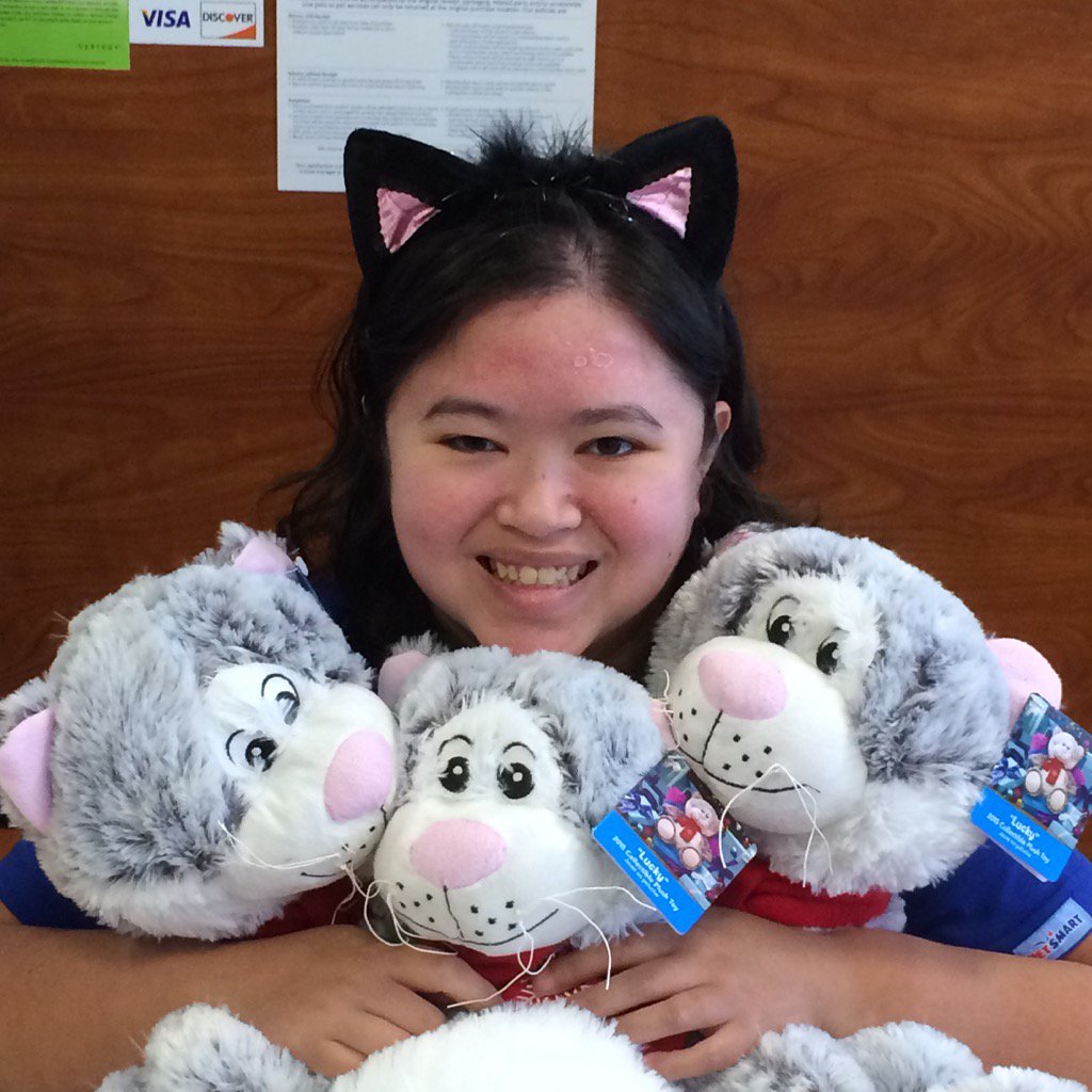 kaj7909's tweet photo. Why not donate some awesome Lucky Cats to some children this #NationalCatDay ? #austinpetm @DonnaDslack https://t.co/rHSDDubj3C