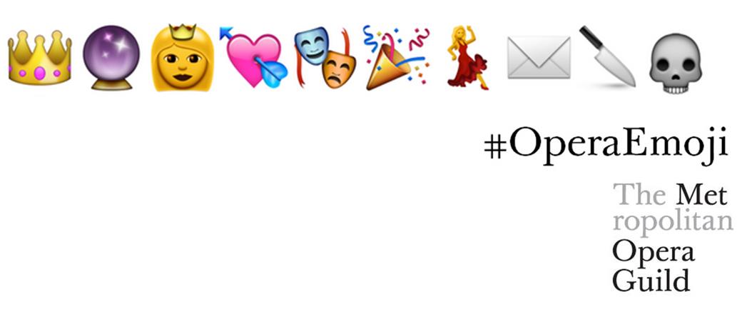 MetOperaGuild's tweet photo. Time for this week's #OperaEmoji. No invitation required! https://t.co/3ZtjI8W4fo