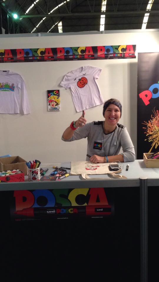 Ya estamos dando guerra en la Feria del Manga BARCELONA con nuestra artistaza <a href="/PATBRAZILL/">Pat Brazil</a>