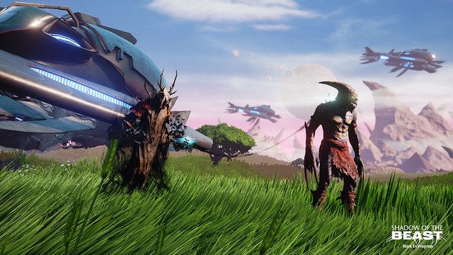 PlayStation's tweet photo. Shadow of the Beast update: https://t.co/iczQmw0y1U Watch the latest trailer for the beloved brawler’s PS4 remake https://t.co/4P2DUNGJ8F