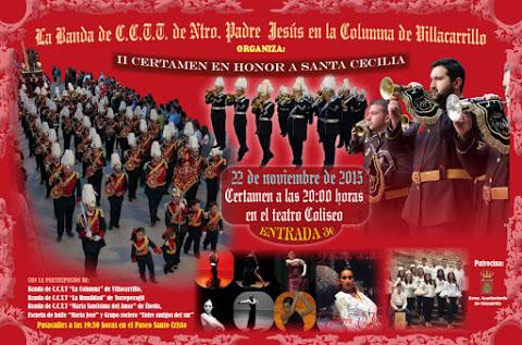 II certamen en honor a santa cecilia @BCT_Amor_Ubeda @bct_humildad <a href="/bctcolumna25/">banda de la columna</a>